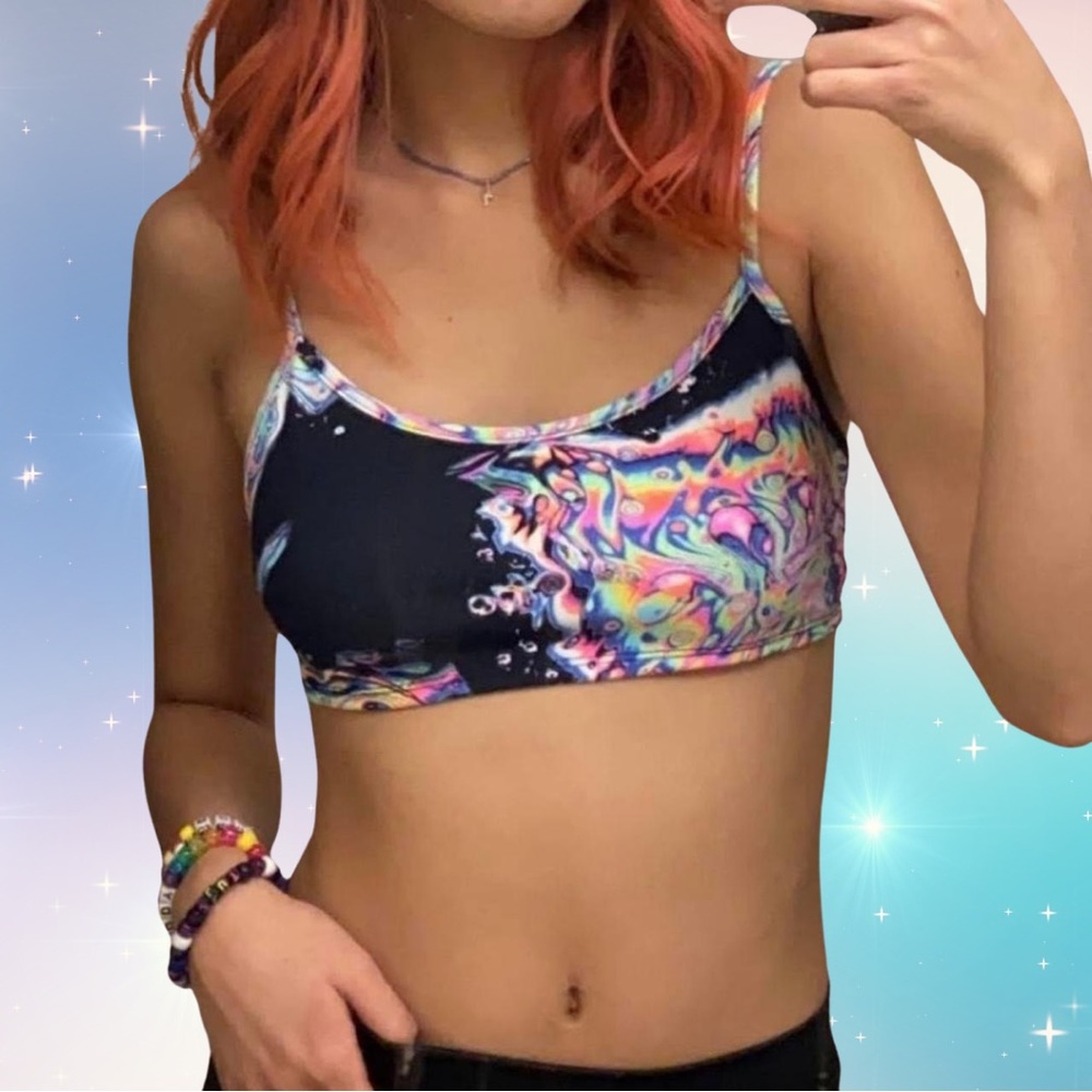 Trippy Rave Top - Picture 4 of 5